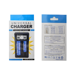 Universal 2 Port Battery Charger LED Indicator:  3.7V Li-Ion / 1.2V Ni-Mh