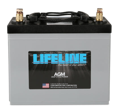 Lifeline GPL 24T Deep Cycle Battery 12v 80ah AGM 800CCA