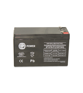 12V 7Ah F1 Terminal Sealed Lead Acid Rechargeable Battery IP Power