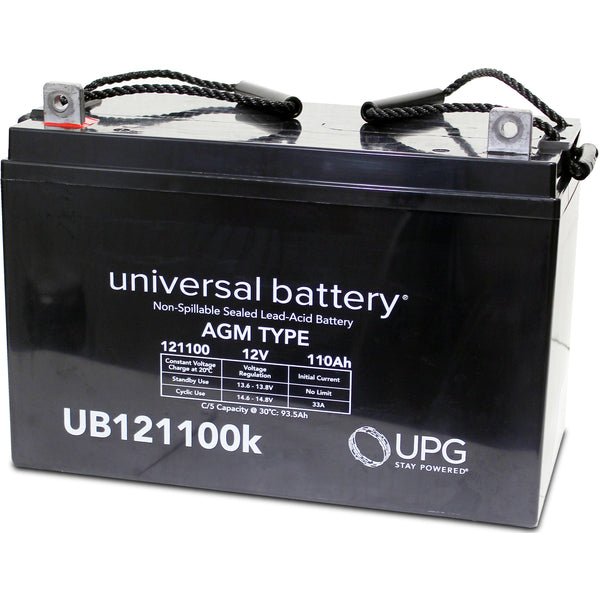 Batterie décharge lente 12V 100ah EVERSOL-L5D100