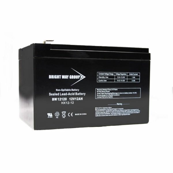 12v 12ah F1 Battery WA12120-F1 12V 12AMP F1 Terminal - Battery World