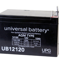 12v 12ah Nut and Bolt Universal Battery BW12120-NB - Battery World