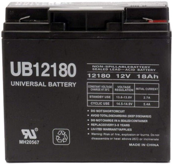12V 18ah Battery SLA - F2 (Universal and Scooter)