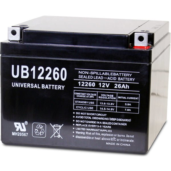 Batterie motoculture YUASA 896 12V 26AH 250A