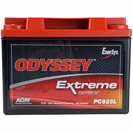 12v 28ah Battery Odyssey ODS-AGM28 PC925L (Positive Terminal Left) - Battery World