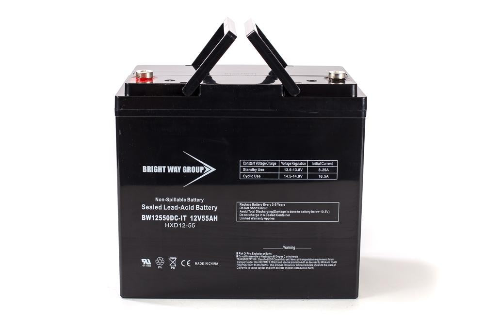 12V 55Ah IT Sealed Lead Acid Universal Battery - Battery World