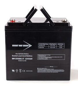 12V 55Ah IT Sealed Lead Acid Universal Battery