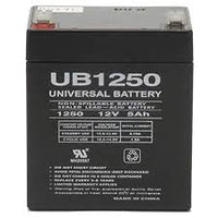 12v 5ah Battery UB1250 F1 Sealed Lead Acid - Battery World