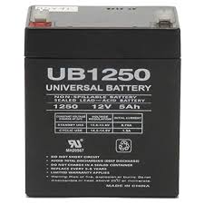 12v 5ah Battery UB1250 F1 Sealed Lead Acid