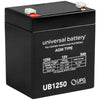 12v 5ah Battery UB1250 F1 Sealed Lead Acid - Battery World
