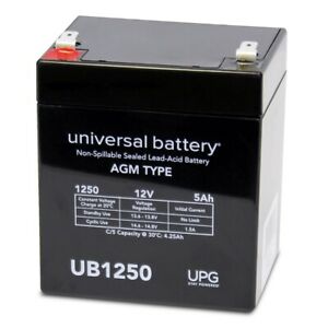 12v 5ah F2 Battery (UPS, Alarms, Universal Application)