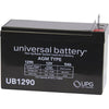 12v 9ah Nut and Bolt AGM Battery - Battery World