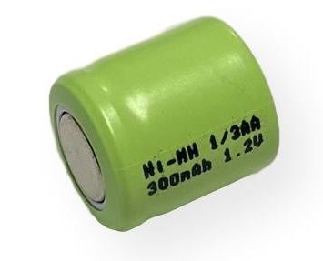 1/3 AA Battery Flat Top - Battery World