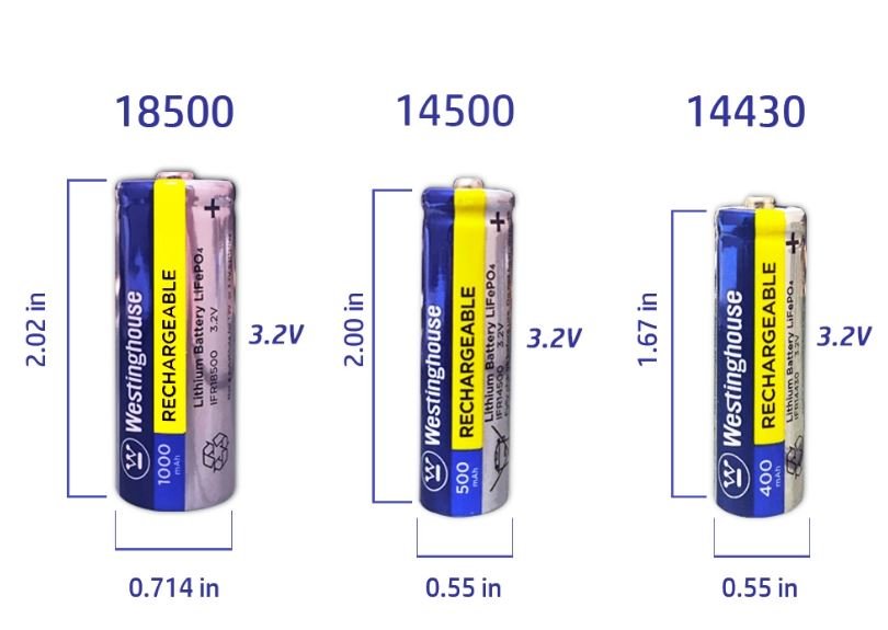 High Quality 14500 3.7V 500mAh Rechargeable Li-ion Battery REAL