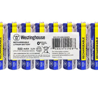 14500 Batteries 3.2v 500mah Solar Rechargeable 8pk - Battery World