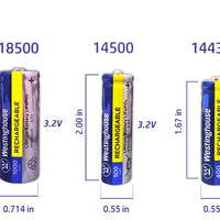 18500 Battery 4-Pack (Long Lasting) - Battery World