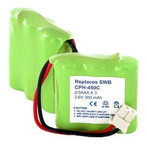 1X3-2/3Aaa Nimh 300Mah/C Connector - Battery World