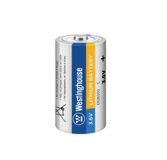 2 Pack 3.6v Lithium ER14250 1/2 AA Battery - Battery World