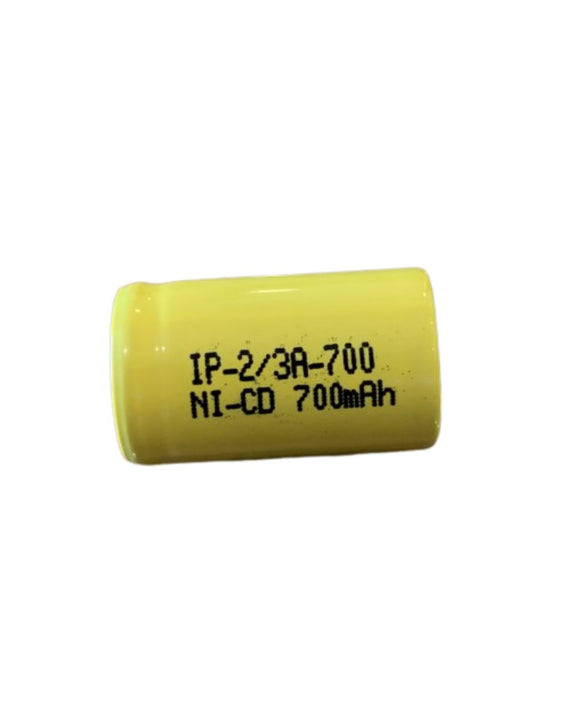 2/3AA Flat Top Rechargeable Battery NiMh