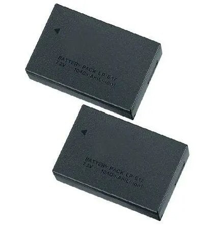 Canon LP-E17 Replacement Battery for EOS 77D M3 M5 800D (2 Pack)