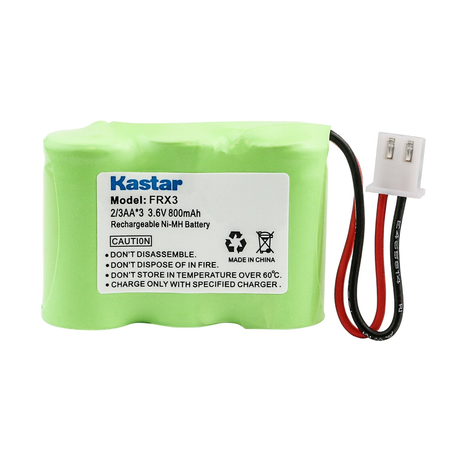 3.6V 2/3AA 3.6V Ni-MH Battery Fits Eton FRX3 Axis Radio Only F12 FR360 - Battery World