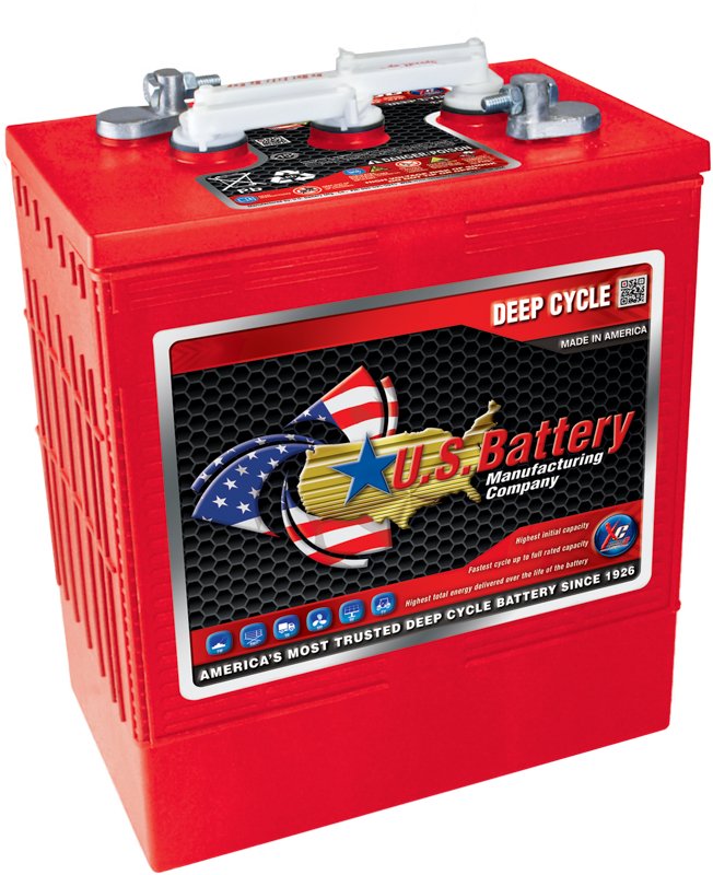 6v 310Ah US Battery US305XC2 Group Size 902 Flooded Deep Cycle Battery Floor Scrubbers and Machines - Battery World