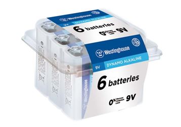 9V Dynamo Alkaline Batteries 6 Pack