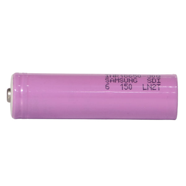 Samsung 30Q INR 18650 3000mAh 15A - Button Top Battery