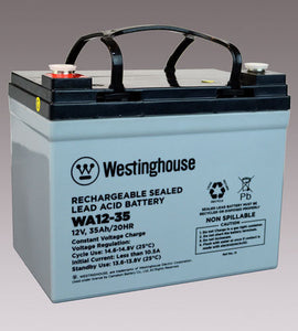 12V 35Ah F7 Terminal Sealed Lead Acid Rechargeable Battery