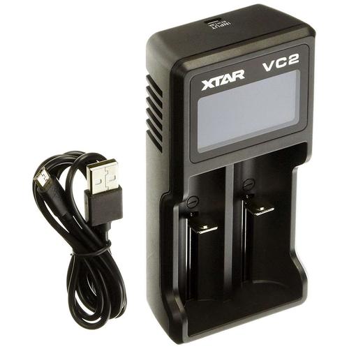 Xtar Vc2 2 Slot Digital Battery Charger