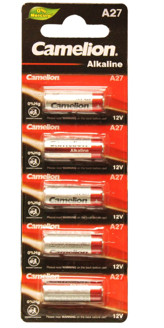 A27 12V Alkaline Battery 5Pk - Battery World