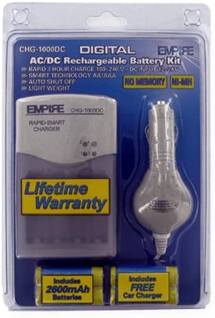 Ac/Dc Nimh Chgr W/4-2600Mah Aa - Battery World