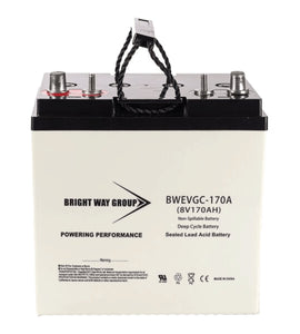AGM 8V 170AH Universal Deep Cycle Battery BW-EVGC8-170A - Lifts, RV, Floor Scrubbers, and more