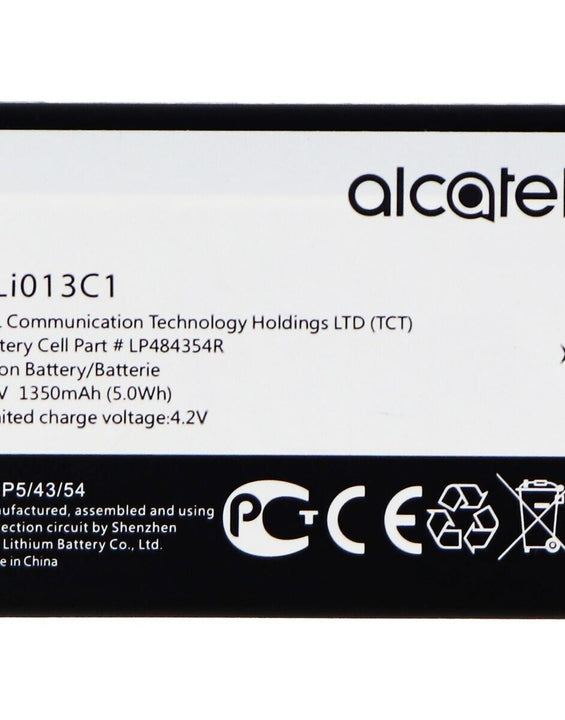 Alcatel OEM Rechargeable Battery (TLi013C1) 1ICP5/43/54