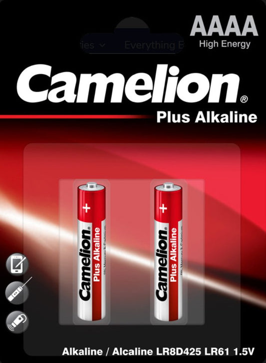 Alkaline AAAA BAttery 2pk blister