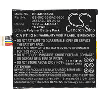 Amazon Kindle Fire D01400 3555A2L 3.7v Battery