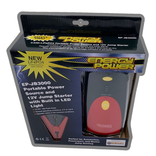 Energy Powr Car Battery Jump Starter Jump Starter LIFEPo4