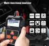 Automotive Battery Tester Flipo FP208 Digital Battery Tester - Works on Cars, Trucks, Bikes, and more