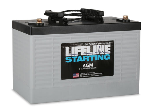 Lifeline GPL-3100T AGM Sealed Starting Battery 12V 1120CCA