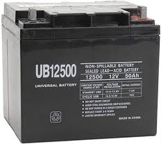 Battery 12v 50ah Sealed Lead Acid BW12500