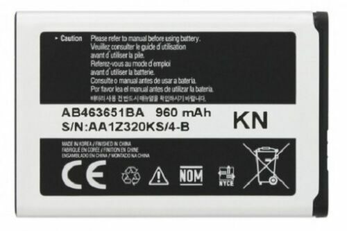 Battery AB463651BA Samsung SCH-R450 SCH-R560 SGH-T739 SPH-M540 Rant R450 Genuine