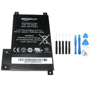 Battery For Amazon Kindle Touch D01200 MC-354775 170-1056-00 S2011-002-A