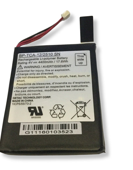 Battery for Getac BP-TCA-12/2510 SN 4V 17.6W Rechargeable