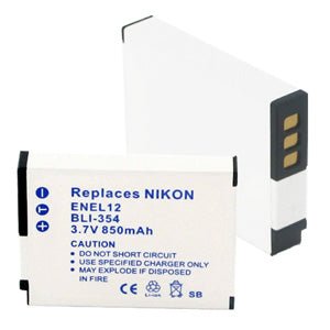 Battery for Nikon EN-EL12 ENEL12 (25780) Cameras