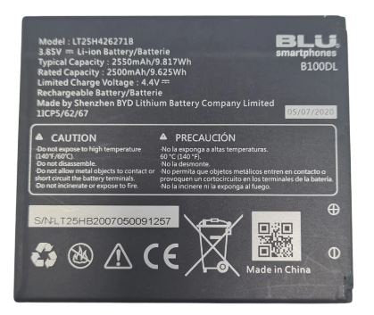 Battery LT25H426271B For BLU View1 B100DL Radiant Core U304AA OEM 4.4V