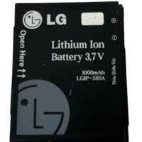 Battery Replacement: LGIP-580A For LG KU990 Viewty HB620T KC910 Renoir KG130 CU915 CU920 - Battery World