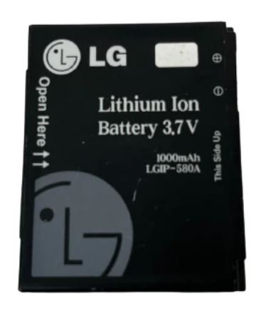 Battery Replacement: LGIP-580A For LG KU990 Viewty HB620T KC910 Renoir KG130 CU915 CU920