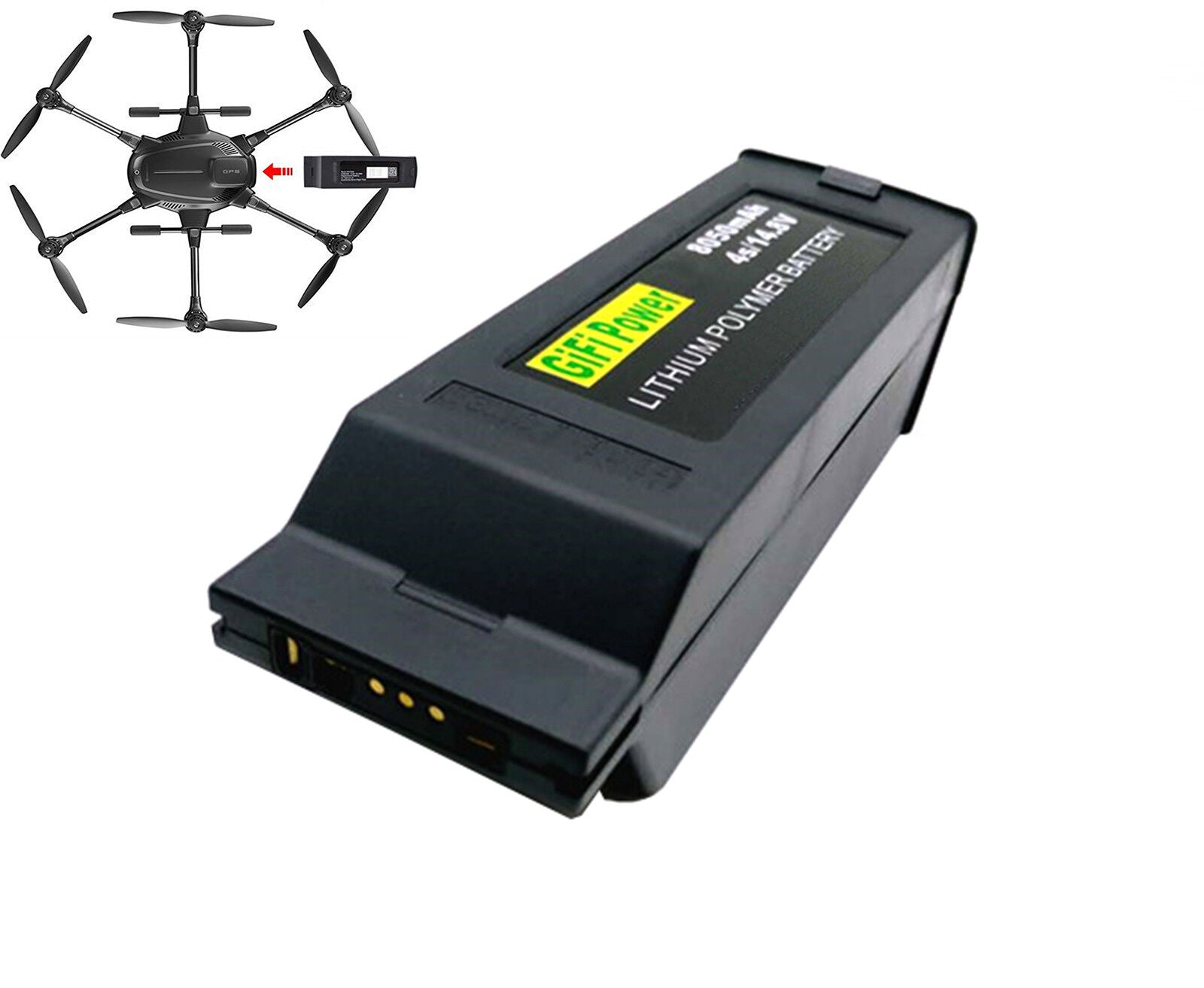 Battery Replacement Lipo Battery 4S1P For Yuneec Typhoon H Drone - Battery World
