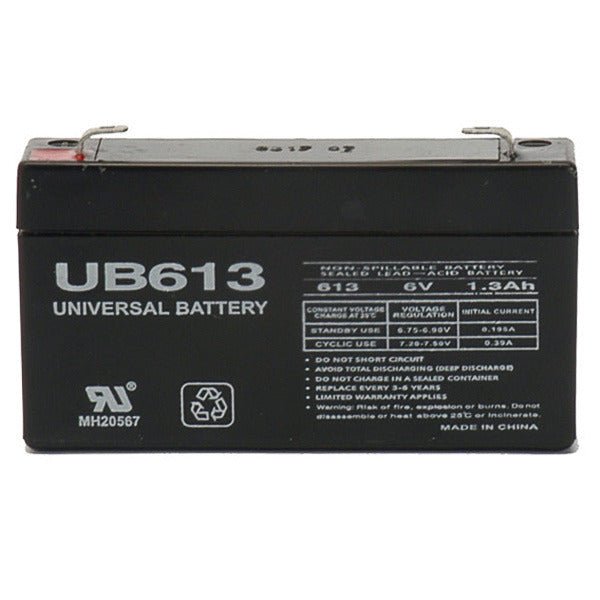 BW 6v 1.3ah Sealed Lead Acid Battery - Battery World