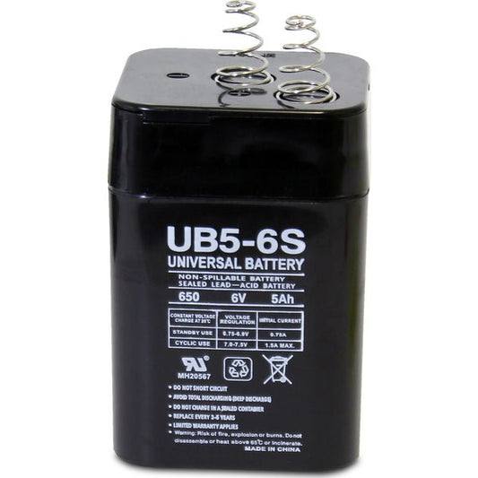 BW 6v 5ah Spring Top Latern Battery - Battery World